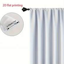 2D Flat - 2D Flat - 2-Piece Set, Flat 2D Design, Not 3D, Modern Curtains, Silver Glitter With Sparkling Diamonds, Made Of 100% Polyester, Perfect For Decorating Bedrooms, Living Rooms, And Offices, (Rod Not Included) - 混合色 - 查看 5