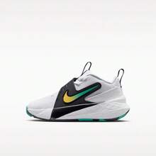 Nike Giày thể thao cổ trung TEAM HUSTLE D 12 (PS) cho trẻ nhỏ HF6280-105 - Đen và trắng - Xem 2