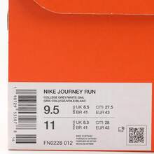 Giày chạy bộ cổ thấp NIKE JOURNEY RUN dành cho nam FN0228-012 - Xám - Xem 7