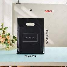 50个/包 感谢礼品袋、婚礼回礼袋、生日礼品袋、珠宝化妆品包装袋、可重复使用手提袋 - A - 查看 8