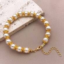 20 chiếc hạt trang trí kiểu Baroque cổ điển, mạ vàng 18K và đồng, dày dặn, họa tiết chạm nổi, kích thước 8mm, thích hợp cho đám cưới và tiệc tùng. - Nhiều màu - Xem 9