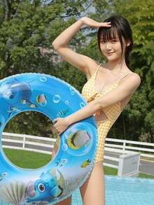Adult Inflatable Ox-Shaped Swimming Ring, Leak-Proof Pool Float, Portable Round Swimming Buoy, Summer Beach Lake Pool Party Swimming Ring - Multicolor - View 10