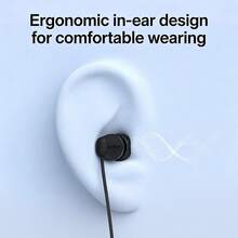 Sony Auriculares intrauditivos con cable USB tipo C, transductores de alto rendimiento de 5 mm, cómodos de llevar, compactos y portátiles, con micrófono para llamadas, aptos para ordenadores portátiles y de sobremesa. - Ver 6