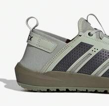 Adidas 男女新款DAROGA 25戶外健行鞋兩棲鞋戶外溯溪涉水鞋 - 綠色 - 查看 6