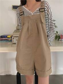 Women Jumpsuits - Khaki - View 1