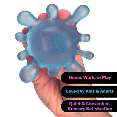 Satisfying Splat Squishy Stress Ball, Soft Stretchy Fidget Toy, ASMR Sensory Toy For Anxiety Relief
