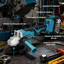 Kit De Llave De Impacto+esmeriladora Angular+rotomartillo - Tipo de Enchufe A USA (110-127V) - Ver 4