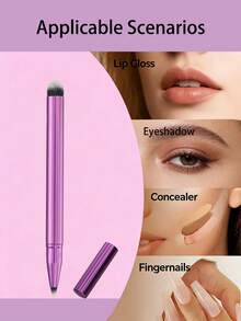 Cọ trang điểm mắt 2 trong 1 đầu nhọn, nhuộm màu tie-dye và tạo hình chính xác, mở ra sự tinh tế kép trong trang điểm mắt! Đầu cọ tròn thon có cảm giác mềm mại, nhẹ nhàng, cho phép bạn dễ dàng tán đều phấn mắt trong hốc mắt, chuyển tiếp đường kẻ mắt một cách tự nhiên và tạo ra vẻ ngoài trang điểm mắt trong suốt và bám màu hơn, tạm biệt đường kẻ mắt sắc nét. - Nhiều màu - Xem 6