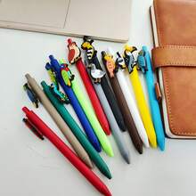 3支/5支裝可愛卡通鳥主題凝膠筆，彩色異國孔雀、巨嘴鳥、鸚鵡、貓頭鷹圖案，0.5mm黑墨水，書寫流暢圓珠筆，可愛動物文具禮品，適合上班族、鳥類愛好者生日派對贈品、開學季與日常書寫，學生用品、辦公室小禮物、學習用品/辦公用品，驚喜校園文具、開學文具、辦公室文具裝飾、DIY繪圖工具，適合開學季、學校使用 - 卡通鳥系列 - 查看 5