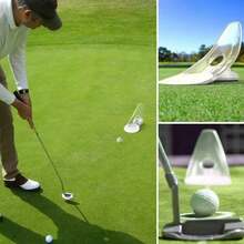 1pc Foldable Golf Club Holder, Indoor/Outdoor Golf Putter Training Aid - Multicolor - View 1
