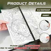 Sổ đựng thực đơn bìa rời trong suốt bằng da đen khâu đôi, sổ công thức nấu ăn bìa rời bằng PVC trong suốt, thực đơn nhà hàng, bìa đựng tài liệu thu ngân, nhựa trong suốt màu đen, ứng dụng rộng rãi trong chiến lược quân sự, các cuộc họp văn phòng, bìa đựng thực đơn, bìa hồ sơ, thích hợp cho nhà hàng, khách sạn, quán cà phê, chống thấm nước, bìa đựng thực đơn trong suốt có thể đựng vừa giấy A4. - Nhiều màu - Xem 1