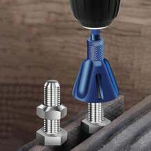 螺丝去毛刺倒角圆柱倒角刀螺丝修复器螺纹修整和角度螺栓修复工具 - 彩色 - 查看 11