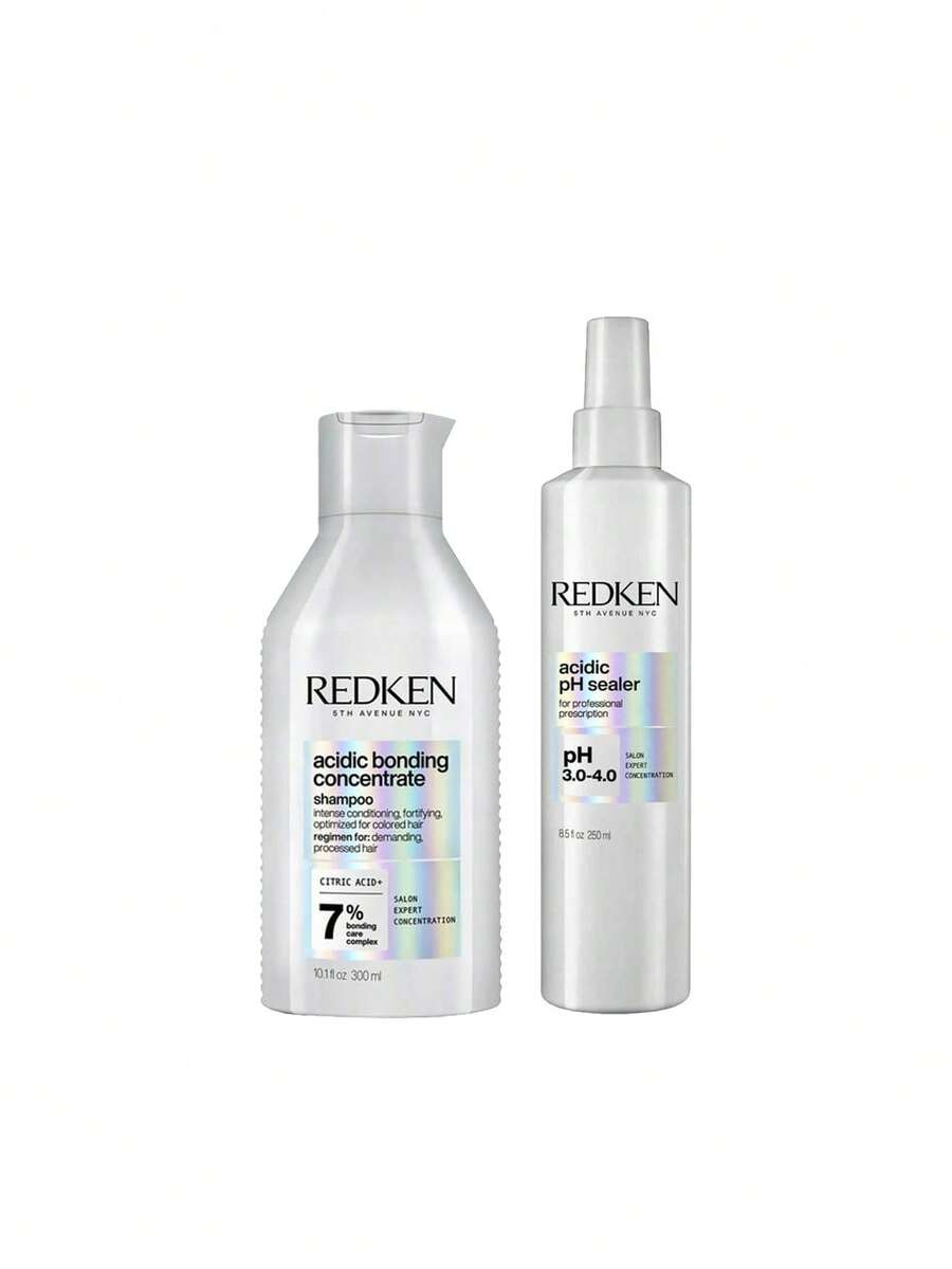 [Bundle] Acidic Bonding Concentrate Redken Shampoo 300ml + Acidic PH Sealer 250 Ml - Acidic Bonding Concentrate - View 1