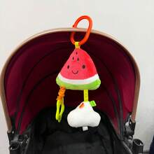 1pc Cute Fruit Cart Car Seat Hanging Toy Rattle With Chimes, Suitable For Newborn Baby Gift - Multicolor - View 12