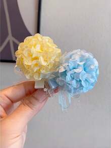 1/3 chiếc kẹp tóc hoa voan dễ thương dành cho tuổi teen, kẹp tóc nơ xinh xắn cho các cô gái tuổi teen và thiếu nữ. - Nhiều màu - Xem 9