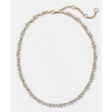 Givenchy Cubic Zirconia Collar Necklace, 16" + 3" Extender |  | Women Pendant Necklaces - White - View 1