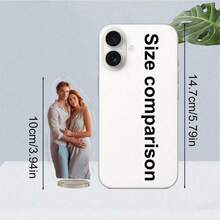 1件/3件定制亚克力照片摆件,可定制您喜爱的角色、情侣、家庭宠物照片,双面效果,精致小巧,是送给爱人的理想礼物,适用于办公桌、家居、情人节、情人节装饰等场合。时尚定制,个性化,独特,是送给男友、女友的理想礼物,适合情人节、周年纪念日、婚礼、客厅、乔迁、办公室装饰等各种场合,尽显优雅格调,象征永恒的爱。 - 彩色 - 查看 12