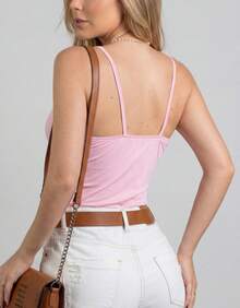 Women T-Shirts - Màu Hồng baby - Xem 3