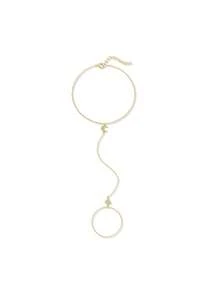 1 chiếc dây chuyền tay bạc 925 cao cấp hình ngôi sao và mặt trăng nhiều lớp, mạ vàng, ít gây dị ứng, thích hợp cho nữ và bé gái đeo hàng ngày, quà tặng Ngày của Mẹ, quà cưới, quà dự tiệc. - Vàng - Xem 12