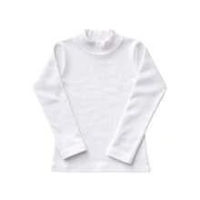 Set Of 3 Long-Sleeved Ribbed Knit Shirts For Boys, Winter And Mid-Season, Semi-High Neck, Base Layer - 什錦套裝 - 查看 6