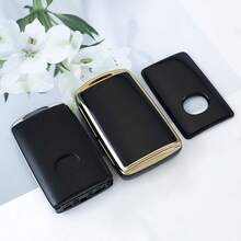 1 st premium bilnyckelfodral med nyckelring - 3 knappar/4 knappars skydd passar för 6 8 3 halvkombi, Miata MX-5, CX-3, CX-5, CX-7, CX-9, CX-30 bilnyckelhållare - E4-modellen - Visa 10