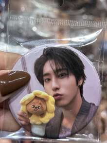 SKZ Button/Button 6cm With SKZOO. KPOP Accessories SKZ, Button Brooch, Bag Accessories, Decorations, Collection - E - 查看 2