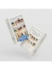 Bộ 92 thẻ hỗ trợ SK (60 thẻ + 32 sticker), thẻ LOMO hai mặt, bưu thiếp, bookmark, quà tặng ngày lễ và Giáng sinh. - Bộ - Xem 8