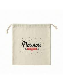 VOESETO 1 Chiếc Túi Đuốc Dây Rút In Hình Cảm Ơn Nounou Túi Đuốc Du Lịch Có Dây Rút Dùng Cho Máy Sấy Tóc Hộp Đuốc Dụng Cụ Sấy Tóc Hộp Đuốc Máy Sấy Tóc Hộp Đuốc Trang Sức Hộp Đuốc Dụng Cụ Sấy Tóc - Nhiều màu - Xem 8