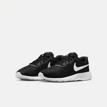 Giày thể thao cổ thấp Nike Tanjun Easyon BR (GS) dành cho trẻ em HQ2705-001 - Đen và trắng - Xem 5