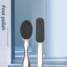 Professional Double-Sided Foot File Set, Stainless Steel Foot Scrubber With Replacement Pads, Foot Callus Remover, Foot Care Pedicure Tools - Multicolor - View 7