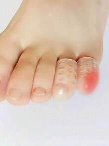 50只装硅胶脚趾套：弹性好、防摩擦、透气、防汗，有效保护脚趾甲，无异味，跑步和走路更舒适。凝胶脚趾套，硅胶防摩擦脚趾保护套，透气脚趾帽，男女通用。足部护理 - 無色 - 查看 4