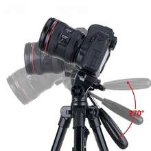 Portable Aluminum Alloy Extendable Tripod - Universal Smartphone And DSLR Camera Stand, Suitable For Outdoor Photography, Selfie, Live Streaming - A - View 4
