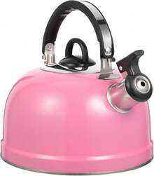 2026 Hot Fashion Pink Stainless Steel Whistling Tea Kettle Stovetop, Fast Boiling Hot Pot With Whistle Spout & Ergonomic Grip Handle, Home Kitchen & Condo, Suitable Daily Household, Outdoor And Leisure Activities & Seasonal Gifts - 1 - View 2