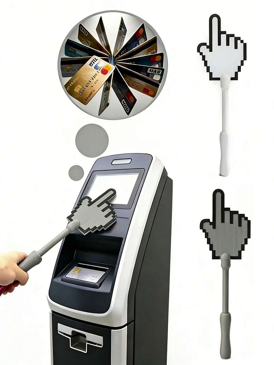 3D Printed Touch Payment Magic Wand, Creative Payment Prop, Compatible With Bank Credit Cards And NFC Cards, Novelty Card Swiping Magic Prop