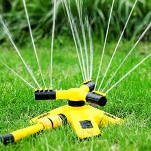 Vòi phun tưới cây tự động xoay 360 độ ba nhánh, tự động phun sau khi nước chảy qua, phạm vi tưới rộng và phun đều, lắp đặt vòi phun sữa nhanh chóng, có thể sử dụng nối tiếp nhiều vòi với nhau, chất liệu ABS, chắc chắn và bền, không cần nguồn điện. - A - Xem 2