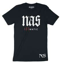 Nas 90s Hip Hop T-Shirt Graphic Design Tribute Tee - màu đen - Xem 1