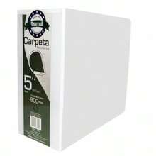 Carpeta Arillo 5 D Blanca Panoramica - 5 Pulgada - Ver 1