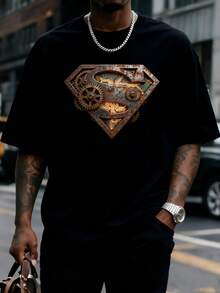 Men T-Shirts - Black - View 4