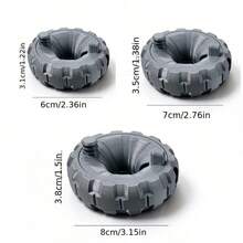 便携式旋转紧凑型线缆整理器，耳机和充电线缆管理工具 - 白色 - 查看 6