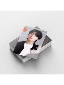 Bộ 92 thẻ hội người hâm mộ Triệu Ân Quang (60 thẻ + 32 sticker), thẻ LOMO hai mặt, bưu thiếp, bookmark, quà tặng ngày lễ và Giáng sinh. - Bộ - Xem 7