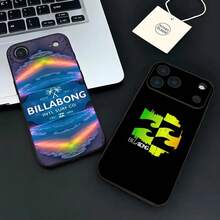 Funda para teléfono B-Bllabong con logotipo para iPhone 17 Air, 16, 15, 14, 13, 12, 11 - Negro2 - Ver 1