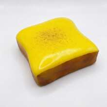 逼真吐司面包挤压玩具套装：可爱慢回弹减压手指玩具，柔软食物造型挤压玩具，适合青少年和成人，不粘手感官玩具，缓解焦虑，是婚礼季和母亲节的完美礼物。 - 彩色 - 查看 12