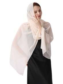 Chiffon Shawl Wrap, Suitable For Brides, Weddings, Formal Dresses And Special Occasions - Royal Blue - View 25