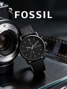Fossil FS5504 Men's Quartz Watch With Multi-Function Dial, Fashionable Business Casual Timepiece - Black - View 2