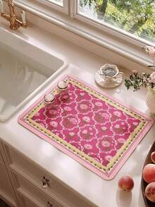 Shuohua Kitchen Countertop Absorbent Mat, Draining Mat, Coffee Machine Mat, Luxury High-End Stove Pad, Anti-Slip Waterproof Mat - Multicolor - View 2