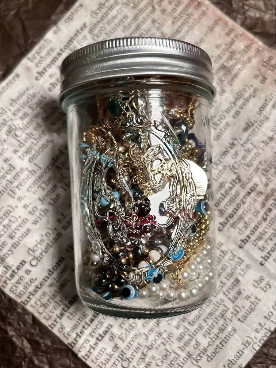 Graduation Gift Mystery Jewelry Jar 15pcs Fashion Jewelry Set - 珠寶罐(15件首飾) - 查看 1