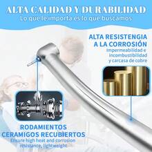 Pulsovital Ma10 Resistente a la corrosión Escalador de aire ultrasónico de doble orificio Silencioso ultrasonido Dental - Ver 1