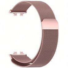 Compatible With Huawei Band 11/11 Pro Adjustable Magnetic Milanese Band High Quality Stainless Steel Mesh Stylish Replacement Strap Secure Comfortable Fit Durable Lightweight Breathable Perfect For Daily Wear Workout - Multicolor - View 11