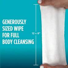 Spring/Summer Special Offers!Full-Body Cleansing For On-The-Go Use | Clinically Tested Gentle On Delicate Skin  Assurance Premium Extra Large Disposable Washcloths - 96 Count - View 4