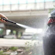 3件套高压洗车枪 - 便携式高压水枪，塑料枪身，可调节花园水管喷嘴，摩托车汽车强力清洁工具 | 多功能喷雾器，符合人体工程学的手柄，金属接头，洗车配件，带水枪夹 ME-30-160 - 高壓水槍 - 查看 7